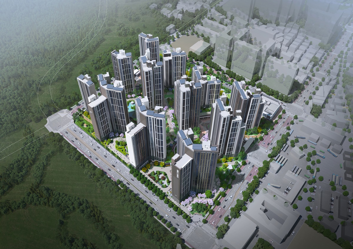단지설계 - 힐스테이트 회룡역파크뷰